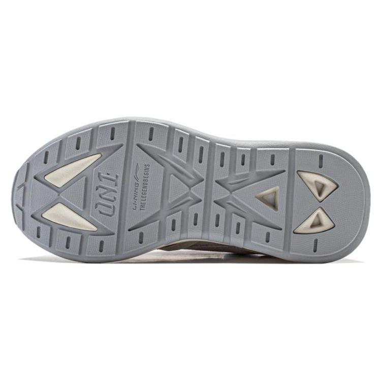 New LiNing 001 Innocence V2 V2 CNY Anti Slip Wear Resistant Casual Shoes Women's Gray AGCU062-1