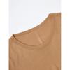 Blacknini Yin Huafu/"LP Style" Italy Organza 100 Mulberry Silk Comfortable 0 Pressure Feeling Short Sleeve T-shirt