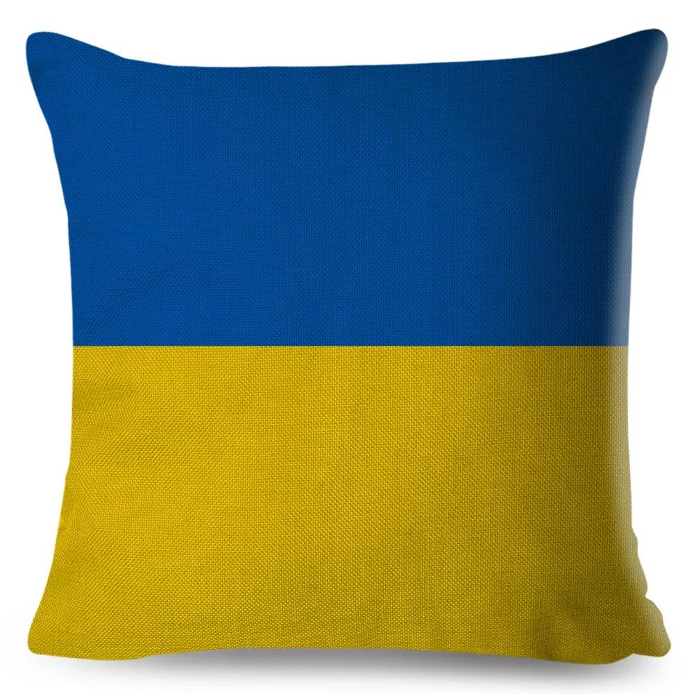 50 Style National Flag Cushion Cover for Sofa Home Children Room Decor Geometric Print Pillowcase Polyester Pillow Case 45x45cm