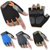 Breathable Gym Gloves Half Finger Anti Slip Sports Gloves for Men Women Fitness Weightlifting Workout Comfortable Training