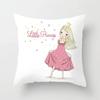 Bedroom Living Room Sofa Bed Decorative Pillowcase Home Decor Cute Girl Princess Cushion Cover
