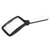 3X Magnifying Glass with LED Light Foldable Rectangle Handheld Magnifier for Reading Book Newspaper 