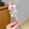Kawaii Cartoon Pen Cute Bead String Pen  Flash Diamond Rotating Neutral Pen Writing Smooth Ballpoint Pen Birthday Gift