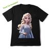 Frozen Elsa Princess Cartoon Kids’ T-shirt|Comfy Cotton Casual Athletic Outfit