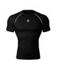 CARMID Noble Line Compression Short Sleeve [Black]