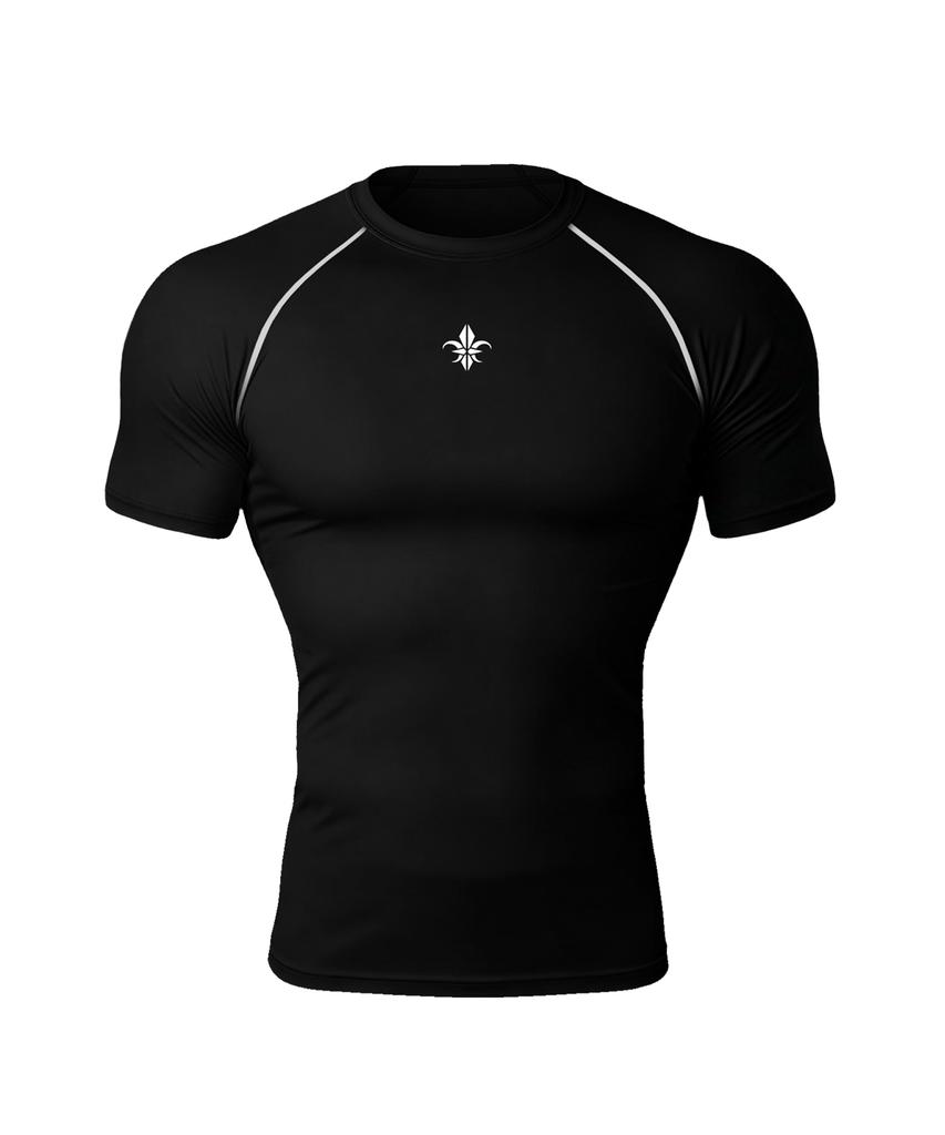 CARMID Noble Line Compression Short Sleeve [Black]