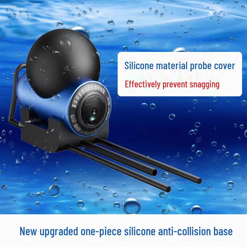 Cross-Border 5-Inch Fish Finder with HD Visual Camera & Infrared Night Vision 15m cable + HD camera + color box