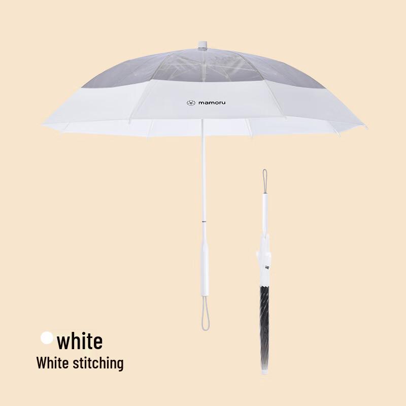 Double-Person Large Transparent Long-Handle Umbrella