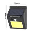 NuFeng Outdoor Solar Sensor Triangular Wall Light