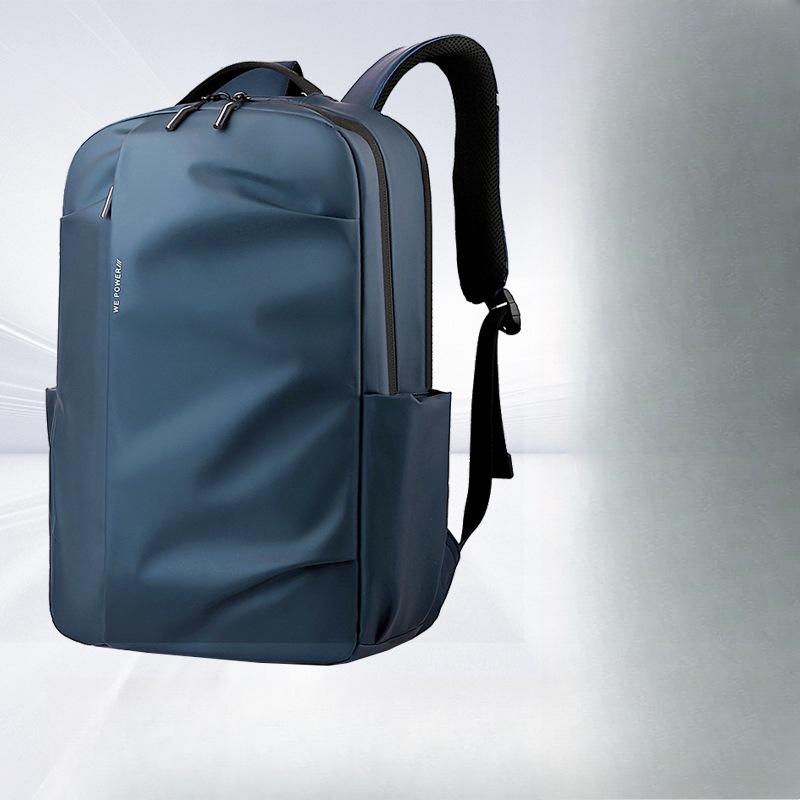 Men's Large Capacity Backpack Fashionable Travel Women's Backpack Trendy High-end Commuting Schoolbag Waterproof Computer Bag