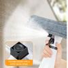 Window Cleaner Squeegee Microfiber Squeegee Window Cleaner with Spray Bottle Multipurpose Glass Washing Scraper Tool for Kitchen