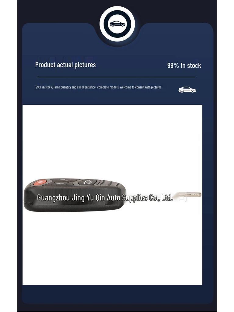 KOBDT04A Compatible Remote Key for Jeep, Dodge, Chrysler - 315/433 MHz ID46