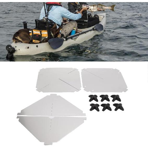 Acouto Reflectors 10pcs Aluminum Octahedral Type Reflectors 12x12 Inches for Sailboats Motorboat