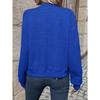 Spring and Autumn Women's New Fashion Checkered Zipper Round Neck Long Sleeve Coat for Women