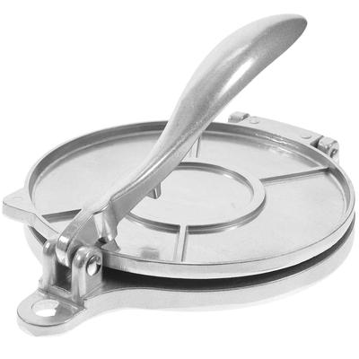 Cake Press, Aluminum Taco Press, Flour Taco Press, Rotis Cake Press, Taco Press, Taco Press (Silver)