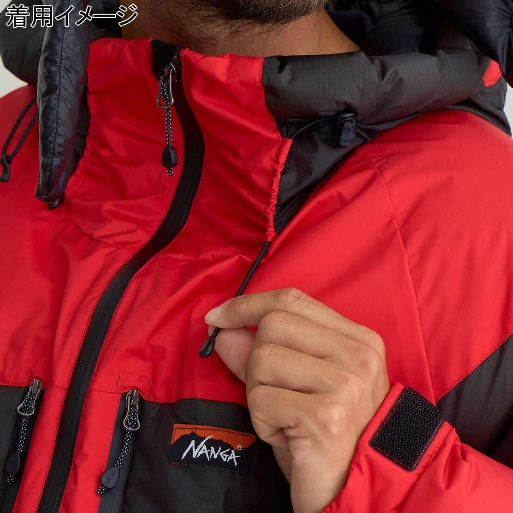 Auroratex Combi Down Jacket 30th Anniversary Black X Nanga Red M [NANGA] Men's