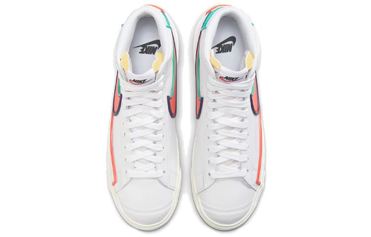 Nike Blazer Mid 77 Infinite White Blue Void Crimson DA7233-102