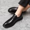 Formale Herrenschuhe im europäischen Stil, atmungsaktive, spitze Schuhe aus Leder, Oxford-Schuhe für Herren, Größe 37–45