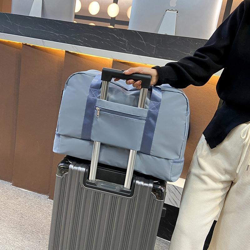 Borsa a mano da donna in nylon, borse da viaggio da donna, borsa tote, borsa da viaggio da uomo, borsa a spalla casual da donna alla moda