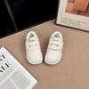2026 Kids' White Velcro Soft Sole Unisex Casual Shoes: Breathable, Versatile, Simple Sports Design.