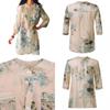 Vintage Dames Casual Losse Jurk Met Bloemenprint Met Tijdloze Charme Voor Alle Gelegenheden