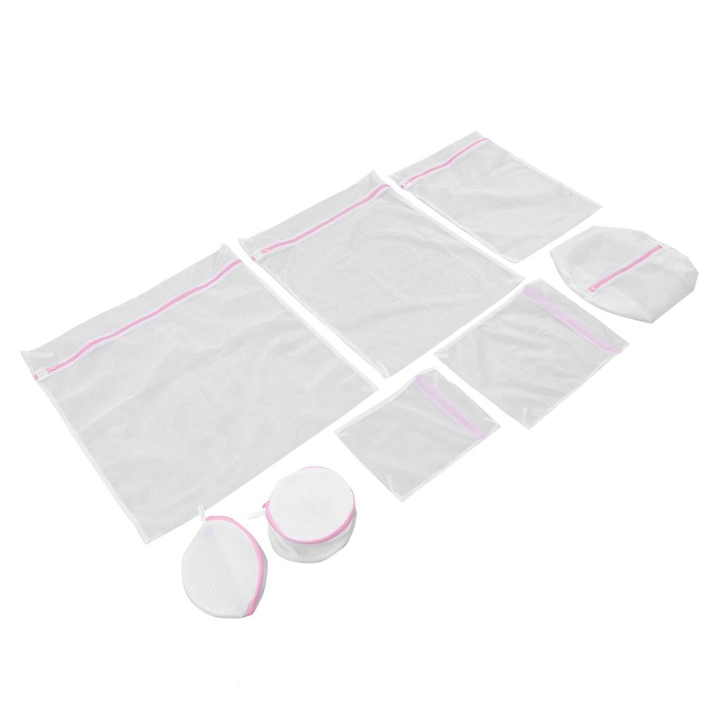8 Stück Netz-Wäschebeutel Multifunktionale Langlebige Wiederverwendbare Netz-Waschbeutel für Zuhause Reise