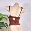 Summer Lace Underwire Camisole: Sexy, Sheer, Chest-Enhancing Vest