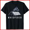 Carpenter Funny Roof Whisperer Roofing Carpentry Gift Black Cotton T-Shirt S-5XL