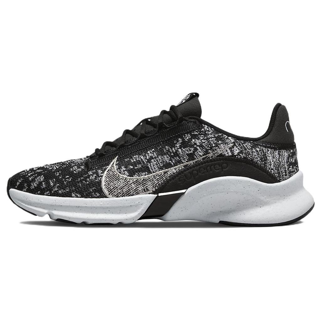 New Nike SuperRep Go 3 Flyknit Next Nature Black Metallic Silver Women's DH3393-010