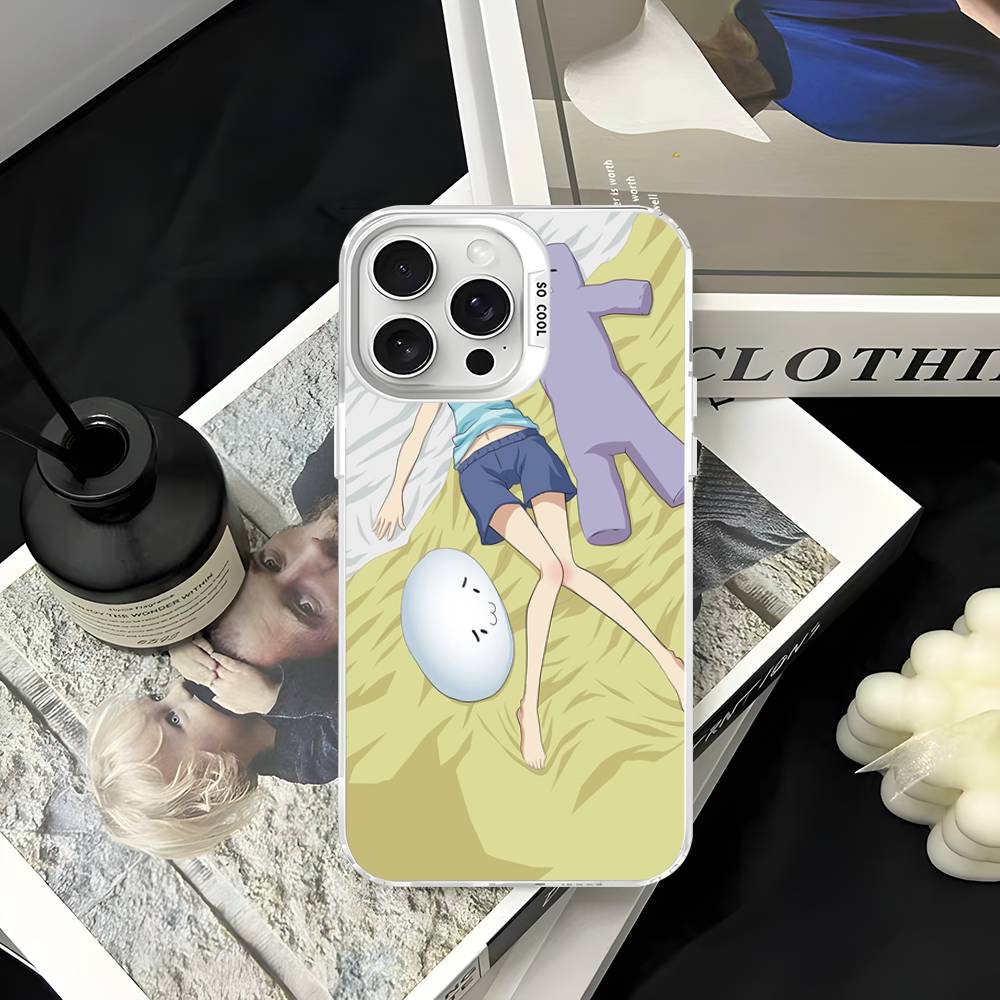 Watamote K-Kuroki T-Tomoko Phone Case For IPhone 17 16 15 14 13 12 11 Pro Max Color Black Matte Cover