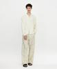YOUTH Fringe Knit Collar Cardigan - Ivory