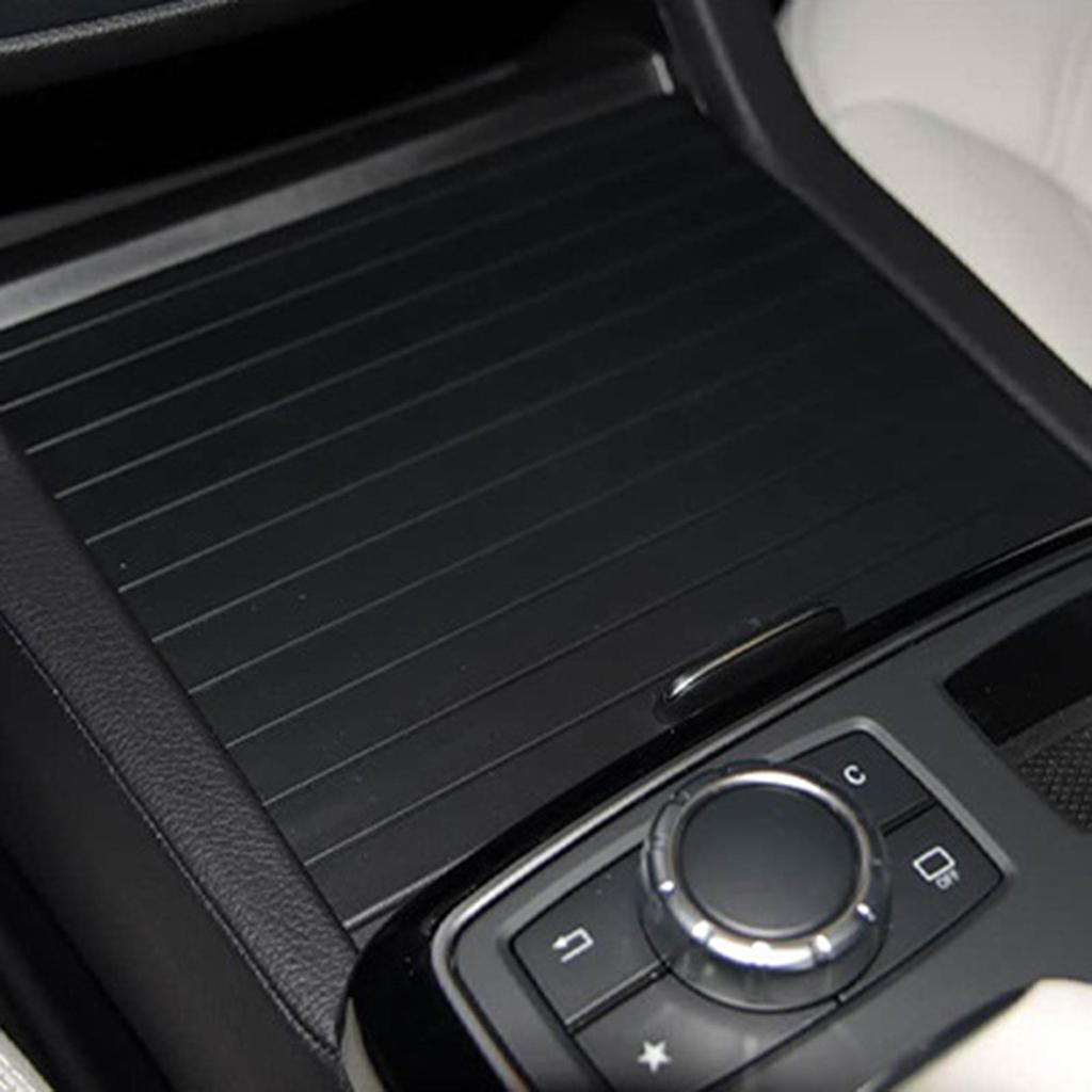 Center Console Roller Blind Sliding Cover PC ABS Plastic Automotive Accessory for Mercedes-benz ML W166 2012-2015 Replacement
