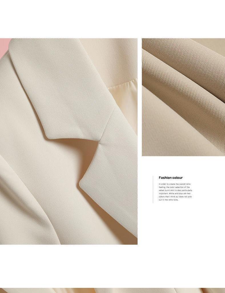 2025 Spring & Autumn Fashion Women's Single-Breasted Versatile Suit Jacket
