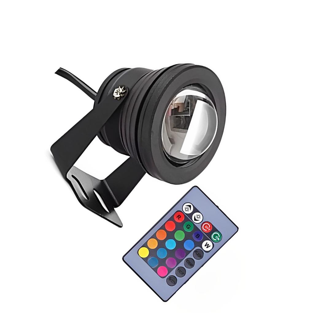 

Светодиодный водонепроницаемый регулируемый прожектор 10 Вт уличный подводный ландшафтный свет фонтан пруд сад аквариум