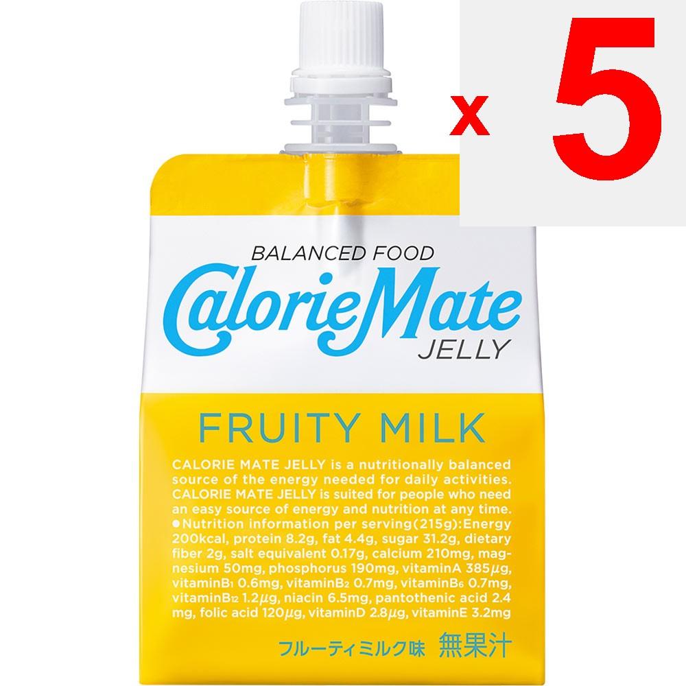 Otsuka Calorie Mate Fruity Milk Jelly 215g Other (check locks, tongue cleaners, etc.) Thia Pack Other (check locks, tongue cleaners, etc.)