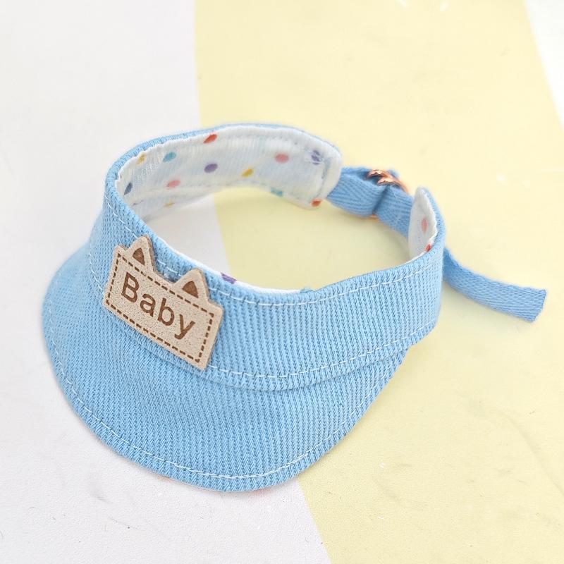 10cm Plush Doll Hat for Lina Bear, 15cm Sun Hat Cosplay Dress-Up Accessory