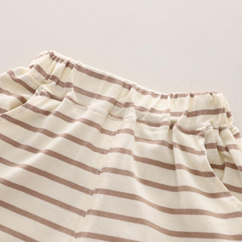 2Pcs/Set Boys Polo Shirts+Shorts Clothes Stripe Sets Summer Child Casual T-shirts Shorts Sports Suit For Baby Tracksuits Kids Outfits Set