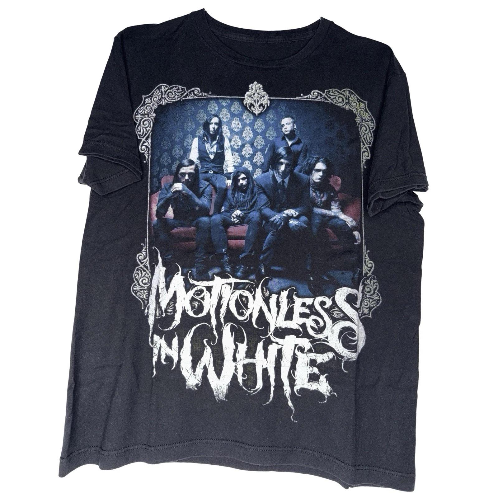 Винтажная футболка Motionless in White с тура Размер M Eighteen Visions Underoath L