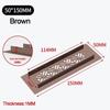 Aluminum Alloy Vents Cover Rectangle Louver Ventilator Grille Cover 50/80mm Wide Breathable Mesh Hole Ornaments