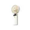 BIAZE Handheld Mini Fan, Portable Fan, USB Rechargeable, Quiet Electric Fan, FS22 Beige
