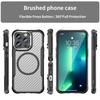 For iPhone 15 Pro Magnetic Case Compatible with MagSafe TPU+PC Phone Cover