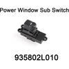 5X Car Right Rear Door Side Window Lift Electric Power Control Switch Button For Hyundai I30 I30cw I30 2008-2011-A99D