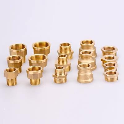 1/2" 3/4" BSP Female Male Thread Tee Type Reducing Copper Elbow Butt Joint Adapter Adapter Coupler Water Pipe Plumbing Fittings