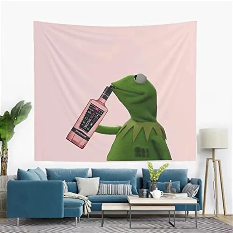 VIKAMA Adorable Frog Wall Hanging Cute Aesthetic Animal Decor for Bedrooms Living Rooms DormsThe Perfect Gift for Girls