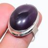 Natural Sage Amethyst Gemstone 925 Sterling Silver Jewelry Ring Size 7 AR-16653
