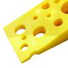 Jijijing 3D-gedruckter Käse-Türstopper, Rutschfester Türstopper, Stabile Keilbasis, Schützt Wände Möbel, Kreativer Türstopper für Schlafzimmer Wohnzimmer