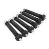6pcs Spring Shackle Bolts Lock Nut 9 16 X 3in Trailer Axle Greaseable Spring Bolts for Most Trailer Axles