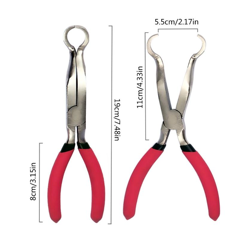 Car Wire Pliers Steel Wire Pliers Long Nose Hose Plier Hose Grip Plier Convenient Tool for Repairs and Home Project