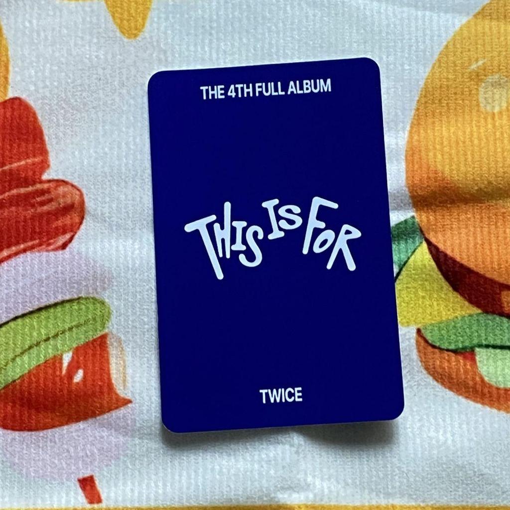 [USED] Momo TWICE Korea THIS IS FOR KBS Pre-Recorded Trading Card