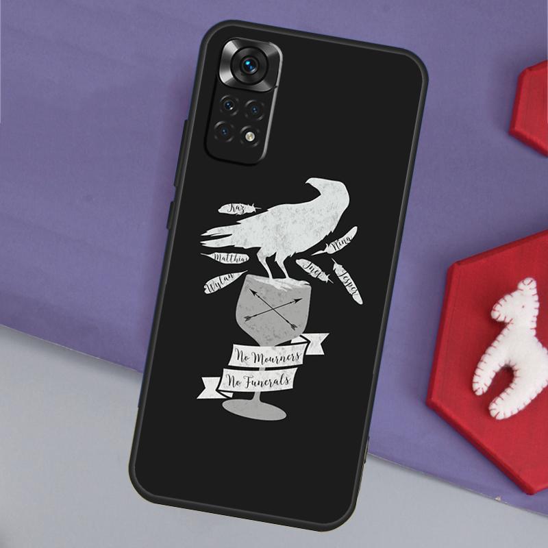 Six Of Crows Funda For Xiaomi Redmi Note 13 14 Pro 12 11 9 10 9S 10S 11S 12S Redmi 14C 10C 12C 13C Case